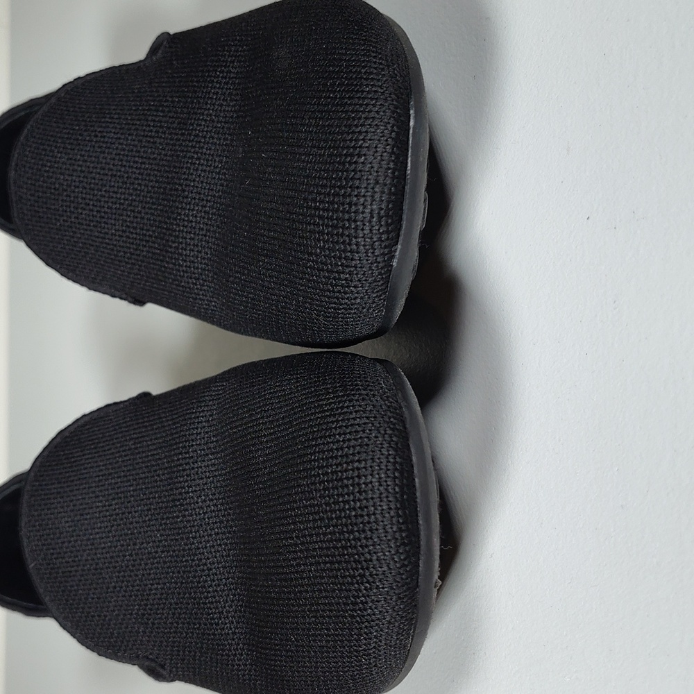 Born black knit slip on loafer flats 9 - Picture 3 of 12